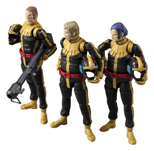Mobile Suit Gundam G.M.G. Collection 3-Pack Action Figures Principality of Zeon Jet Stream Attack 10 5