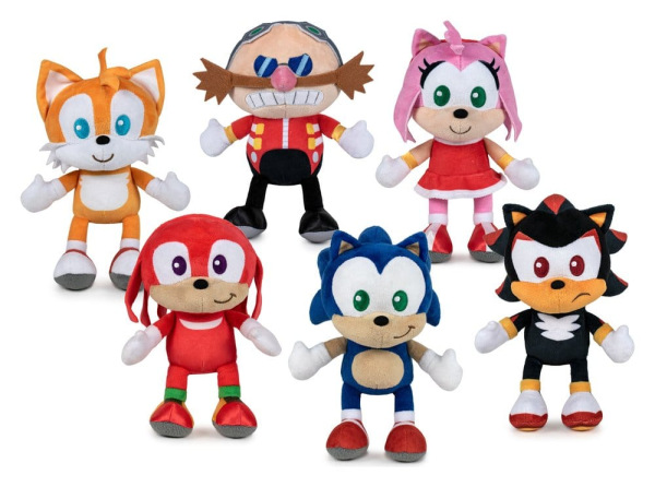 Sonic Plush Figures Cute 22 cm Assortment (12)