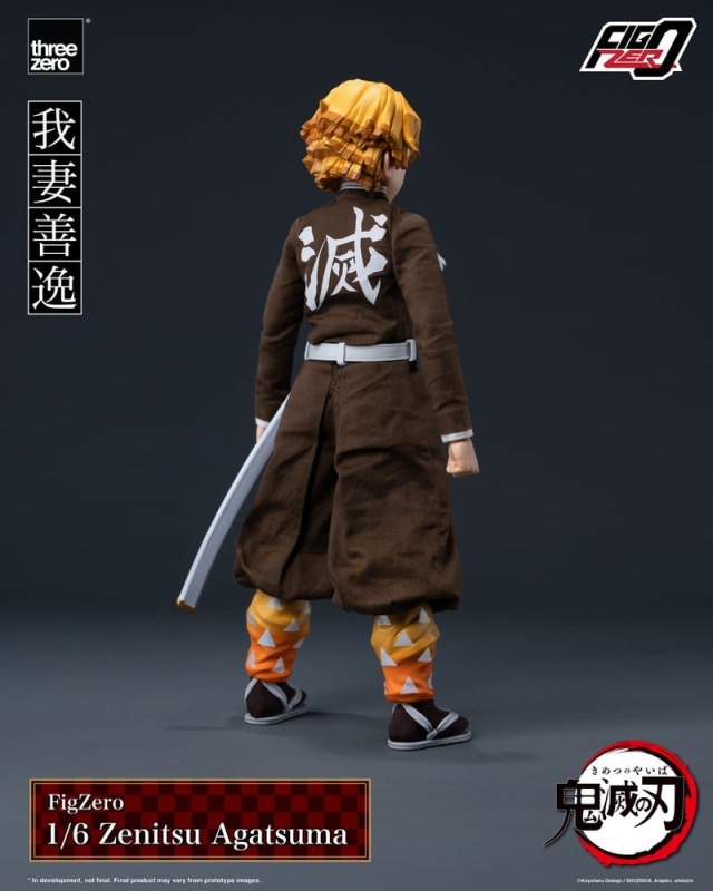 Demon Slayer: Kimetsu no Yaiba FigZero Action Figure 1/6 Zenitsu Agatsuma 28 cm 11