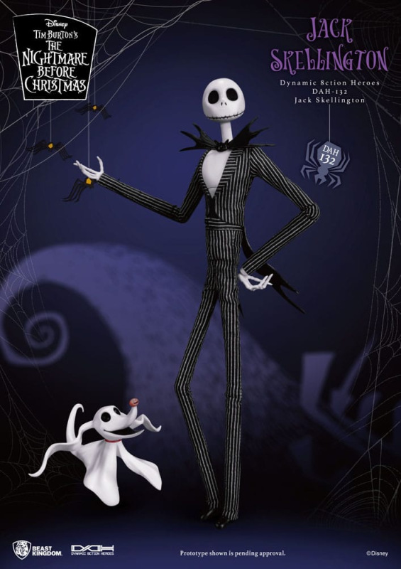 Nightmare before Christmas Dynamic 8ction Heroes Action Figure 1/9 Jack 21 cm 8
