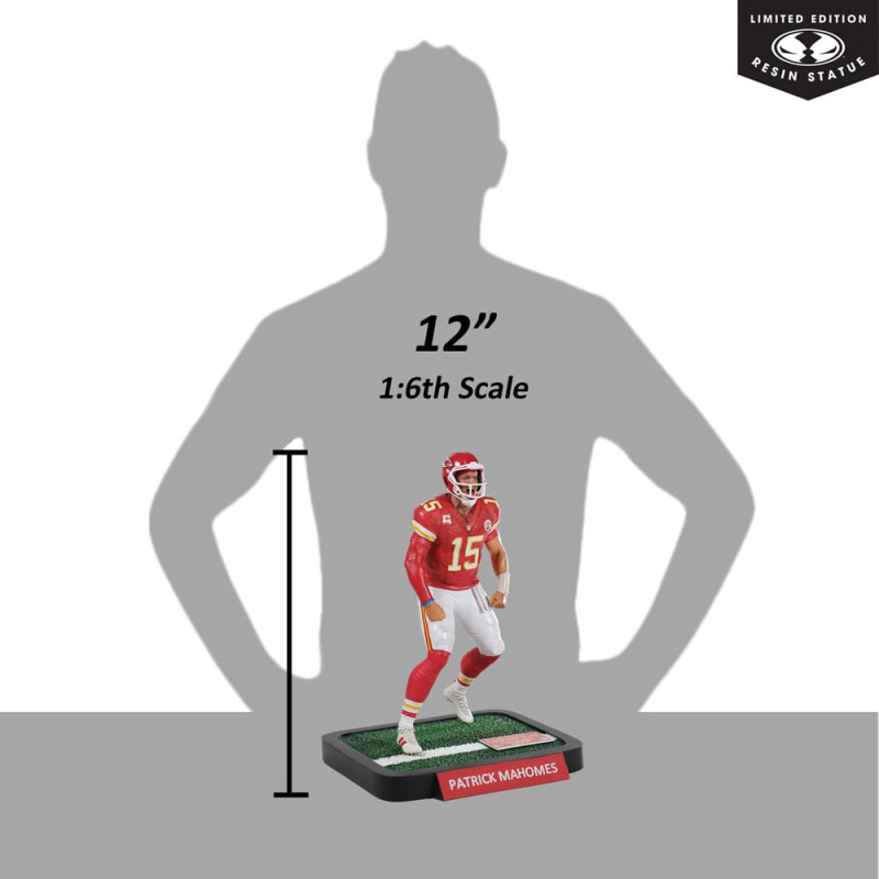 NFL Kansas City Chiefs Statue Statue 1/6 Patrick Mahomes 30 cm 9