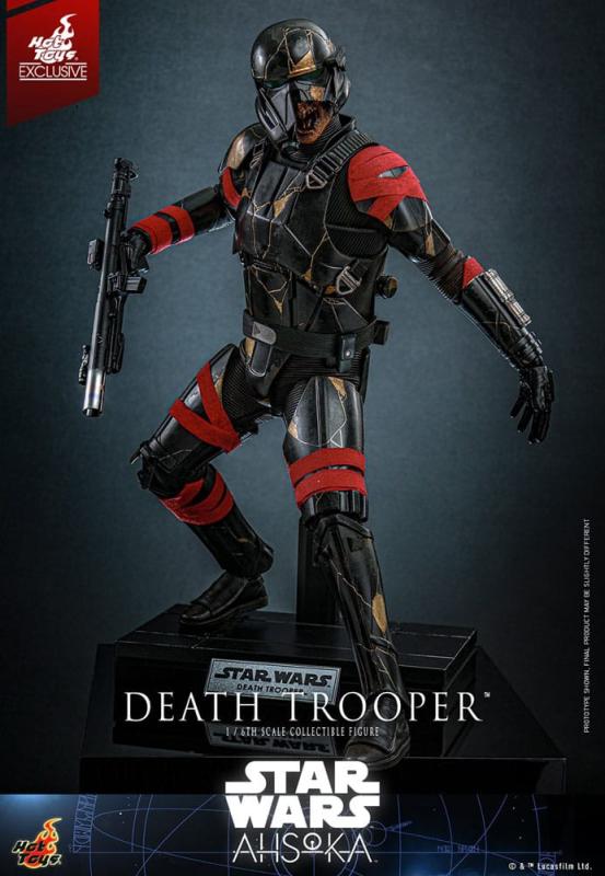 Star Wars: Ahsoka Television Masterpiece Action Figure 1/6 Death Trooper Hot Toys Exclusive 31 cm 5