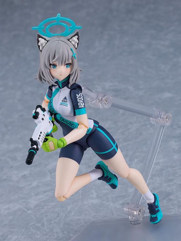 Blue Archive Figma Action Figure Shiroko Sunaookami Cycling DX Edition 15 cm 13