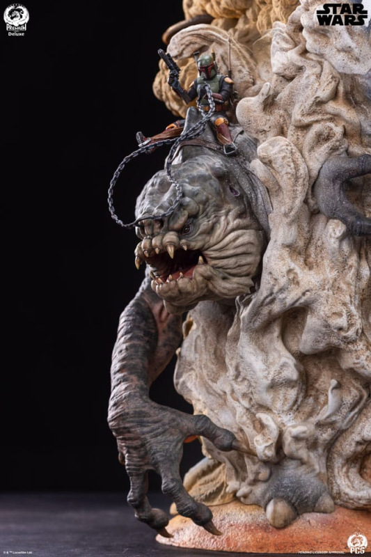 Star Wars The Empire Strikes Back Fine Art Bust Boba Fett Deluxe Edition 50 cm 8