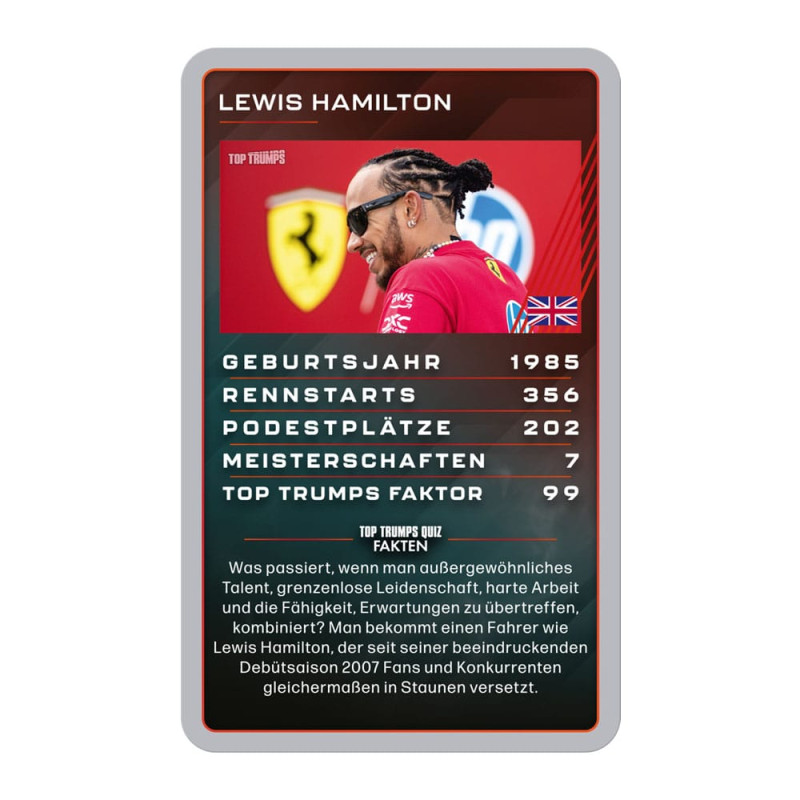 Grand Prix Helden Card Game Top Trumps Collectables *German Version* 2