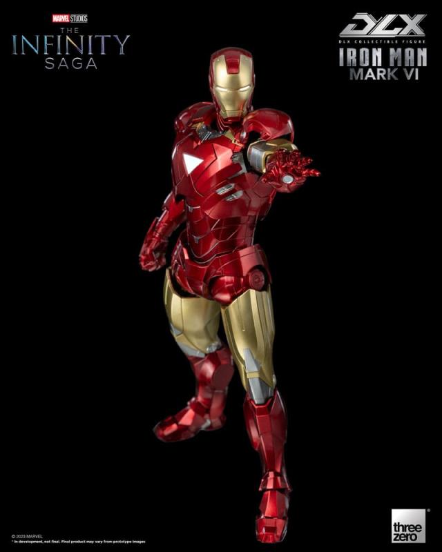 Infinity Saga DLX Action Figure 1/12 Iron Man Mark 6 17 cm 12