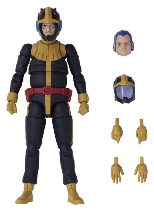 Mobile Suit Gundam G.M.G. Collection 15 Action Figure Principality of Zeon Black Tri-Stars Mash Norm 1