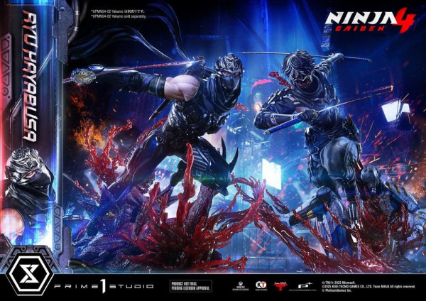 Ninja Gaiden 4 Ultimate Premium Masterline Series Statue 1/4 Ryu Hayabusa 70 cm 11
