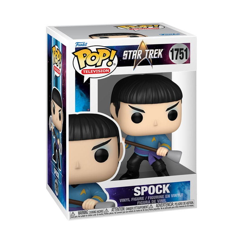 Star Trek POP!&Buddy TV Vinyl Figure Spock w/WPN 9 cm 1