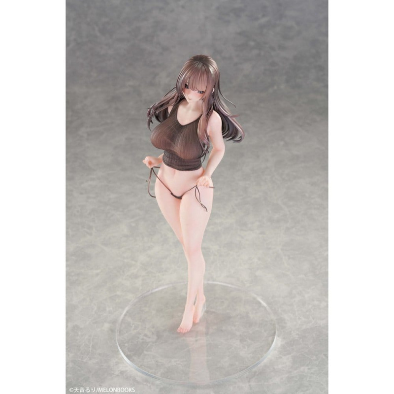 Original Character PVC Figure Tsukino Oneesan Illustrated by Ruri Amane 28 cm 6