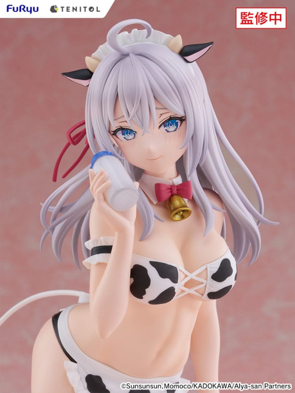 Alya Sometimes Hides Her Feelings in Russian Tenitol Tall PVC Statue Alya Cow Costume Ver. 29 cm 3