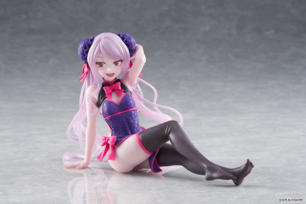 Overlord Desktop Cute PVC Statue Shalltear Chinese Dress Ver. 13 cm 2