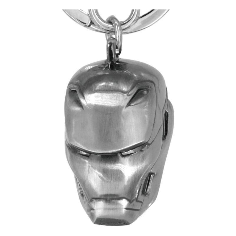Marvel Metal Keychain Avengers Infinity Saga (M) Iron Man 3D Helmet