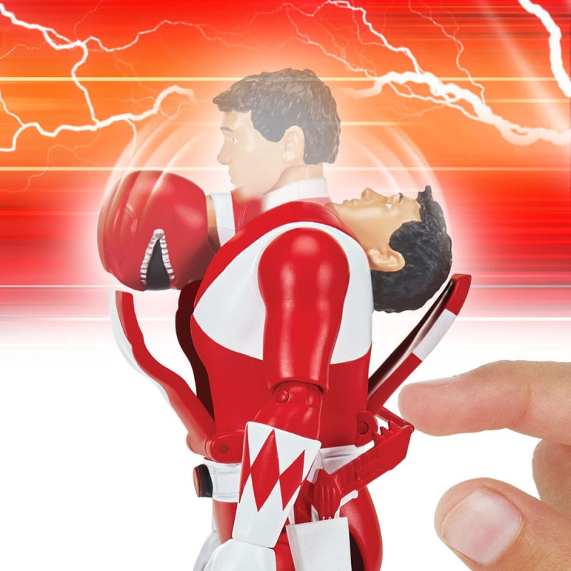 Mighty Morphin Power Rangers Action Figure Auto-Morphin Red Ranger 12 cm 6