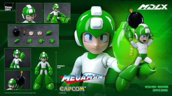 Mega Man MDLX Action Figure Mega Man / Rockman (Hyper Bomb) 10 cm 1