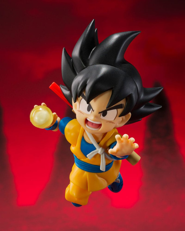 Dragon Ball Daima S.H.Figuarts Action FigureSuper Saiyan Level 4 Son Goku (mini) 8 cm 7