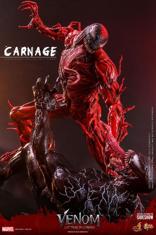 Venom: Let There Be Carnage Movie Masterpiece Series PVC Action Figure 1/6 Carnage 43 cm