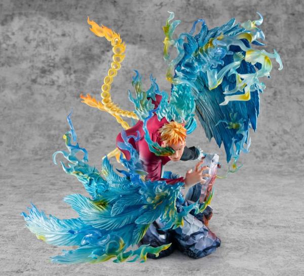 One Piece P.O.P MAS Maximum PVC Statue Marco the Phoenix Leader of 1st group of Whitebeard Pirates 3 13