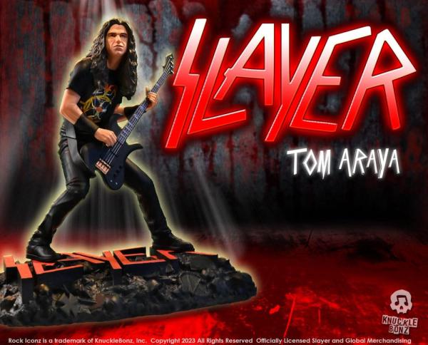 Slayer Rock Iconz Statue 1/9 Tom Araya II 22 cm 1