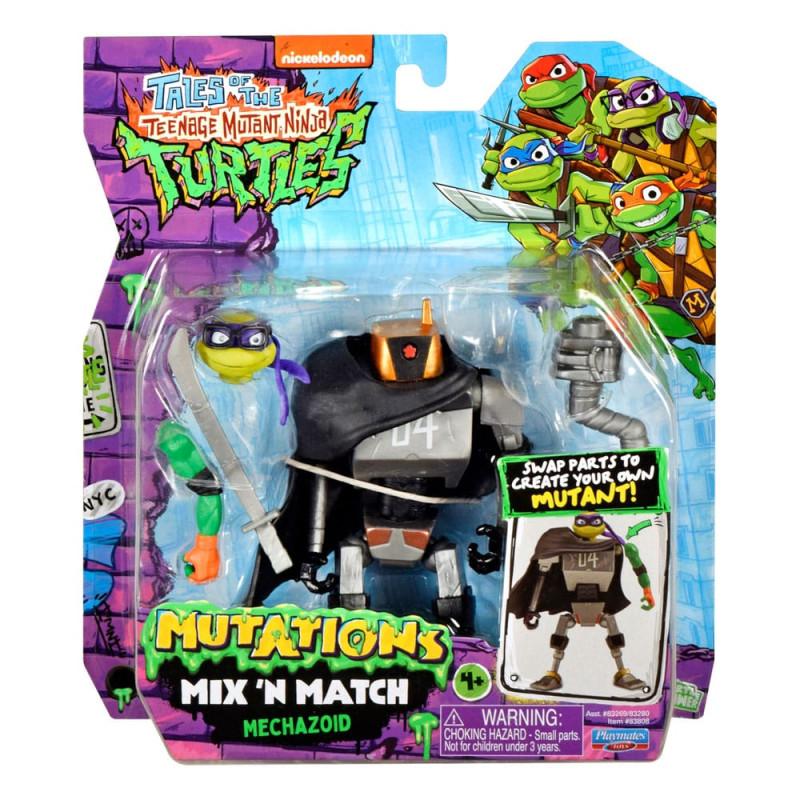 Tales of the Teenage Mutant Ninja Turtles Mix 'n Match Action Figure Mechazoid 12 cm 1