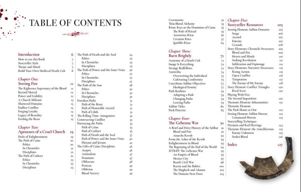 Vampire: The Masquerade 5th Edition RPG book Sabbat: The Black Hand Sourcebook *Englische Version* 6