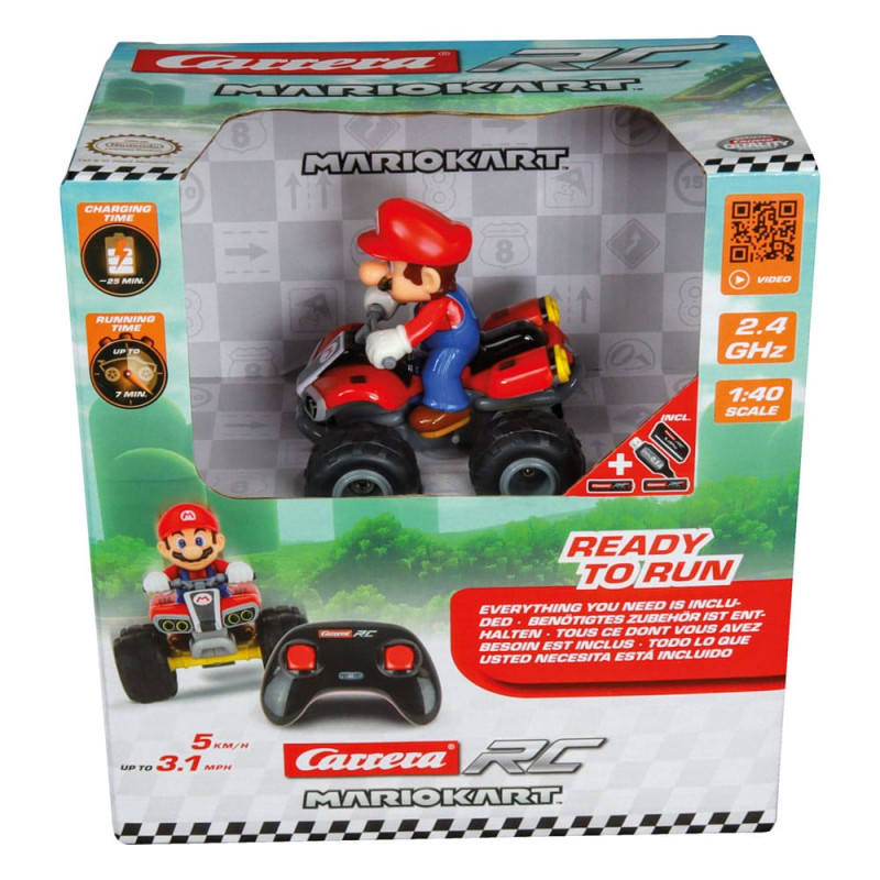 Super Mario Kart RC remote-controlled Quad 1/40 2.4GHz Mario 11