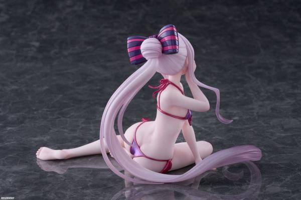 Overlord PVC Statue Desktop Cute Figure Shalltear Swimsuit Ver. 13 cm 6