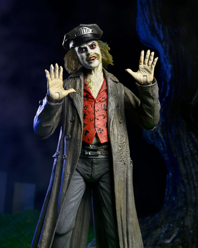 Beetlejuice 1988 Ultimate Action Figure Beetlejuice: Tour Guide The Bio-Exorcist 18 cm 8