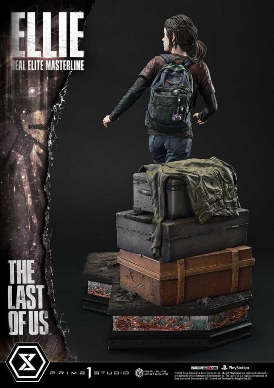 The Last of Us (Part I) Real Elite Masterline Statue 1/4 Ellie 46 cm 3
