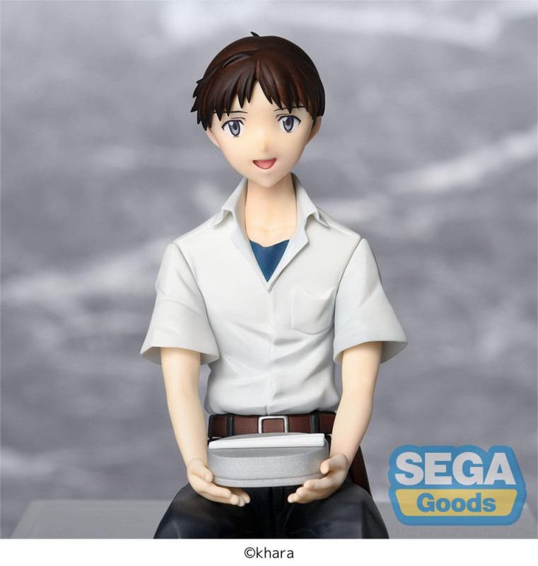 Rebuild of Evangelion PM Perching PVC Statue Shinji Ikari Evangelion New Theatrical Edition 14 cm 4