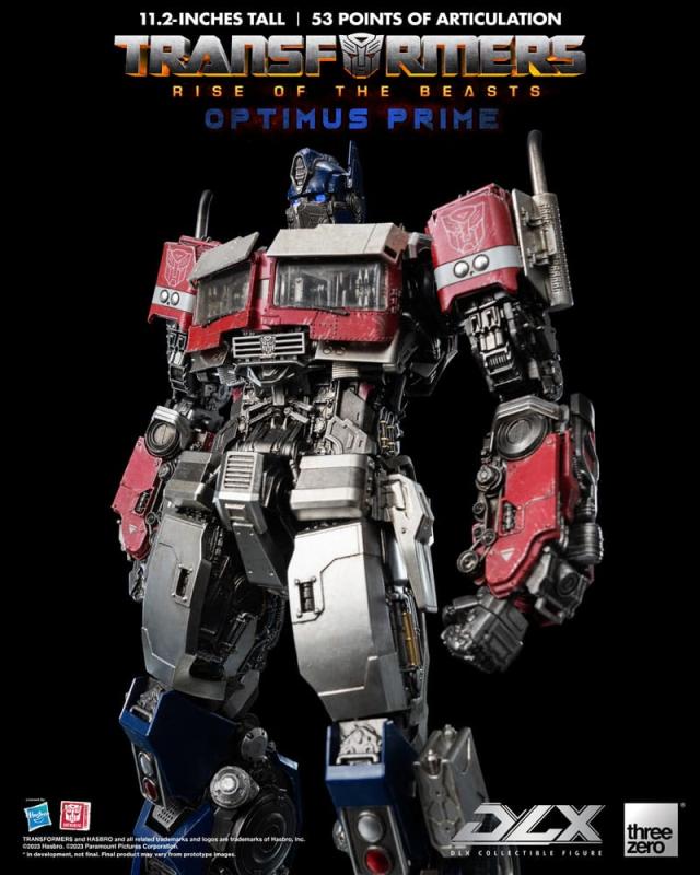 Transformers: Rise of the Beasts DLX Action Figure 1/6 Optimus Prime 28 cm 9