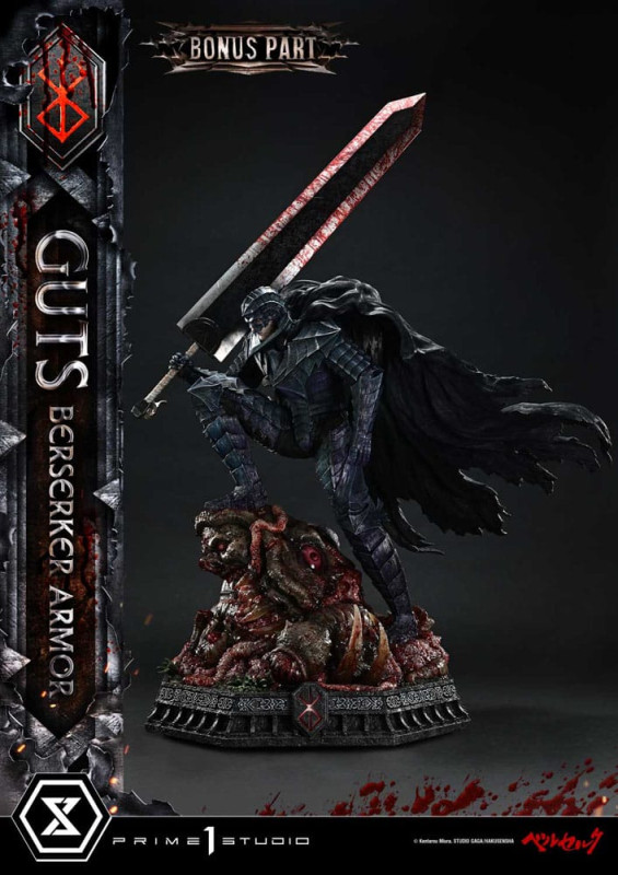 Berserk Ultimate Premium Masterline Series Statue 1/4 Guts, Berserker Armor Grunbeld vs. Guts Deluxe 5