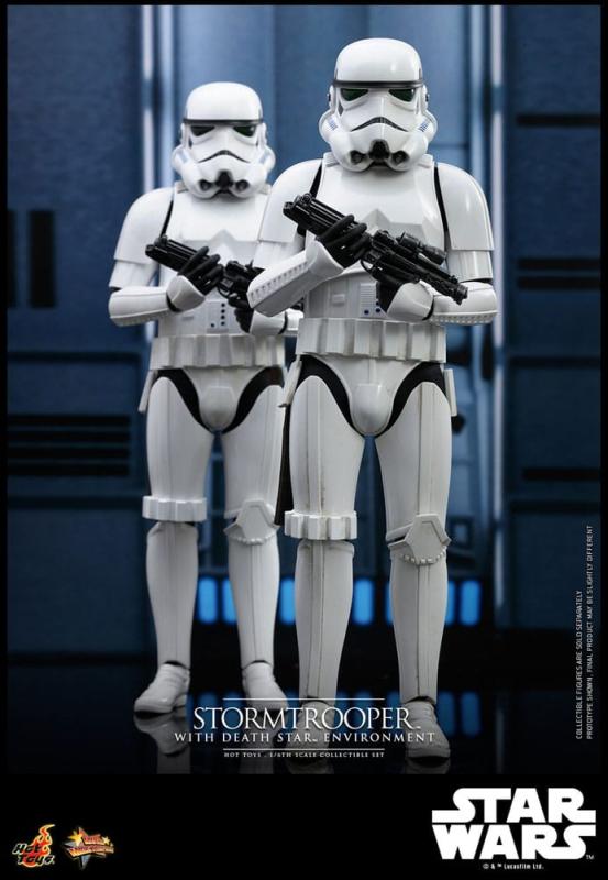 Star Wars Movie Masterpiece Action Figure 1/6 Stormtrooper with Death Star Environment 30 cm