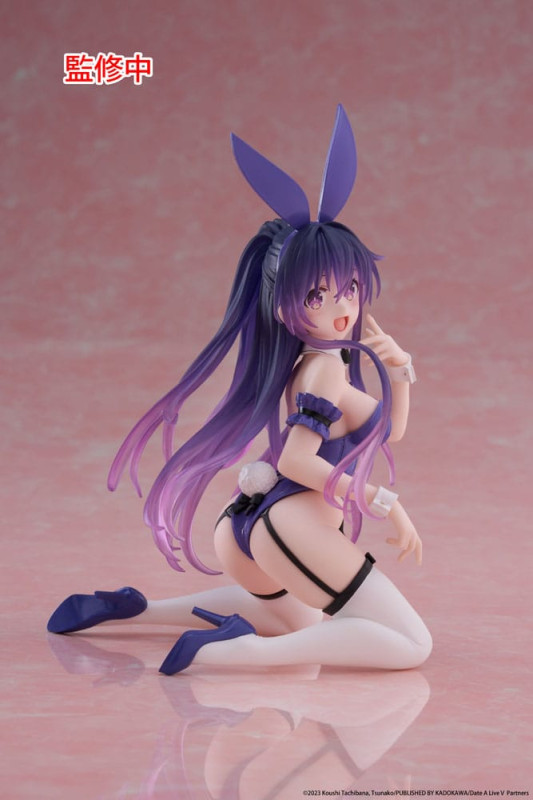 Date A Live V PVC Statue Desktop Cute Figure Tohka Yatogami Bunny Ver. 13 cm 5