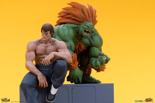 Street Fighter PVC Statues 1/10 Blanka & Fei Long 21 cm