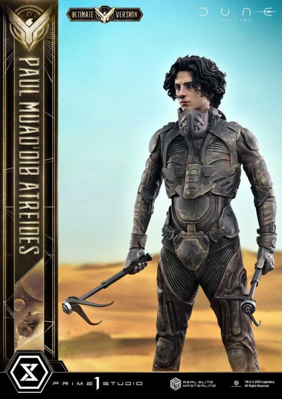 Dune: Part Two Real Elite Masterline Series Statue 1/3 Paul Atreides Ultimate Bonus Version 90 cm 11