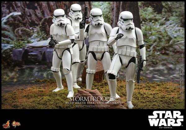 Star Wars Movie Masterpiece Action Figure 1/6 Stormtrooper with Death Star Environment 30 cm