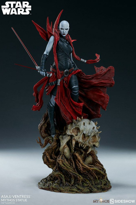 Star Wars Mythos Statue Asajj Ventress 58 cm 3