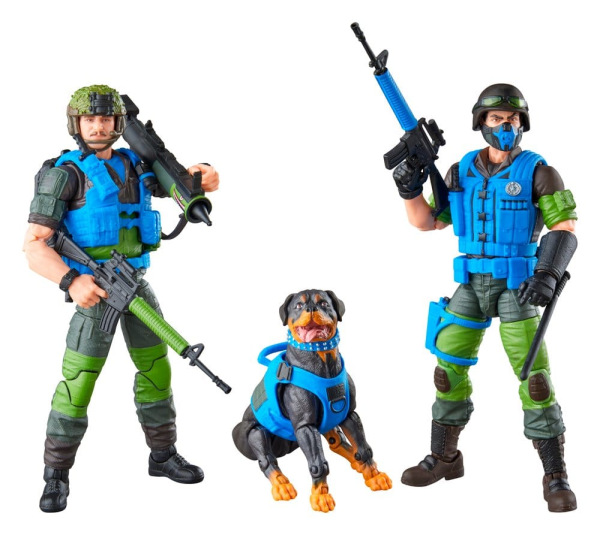 G.I. Joe Classified Series Action Figure 3-Pack #220 Mad Marauders: Footloose & Mutt & Junkyard 15 c