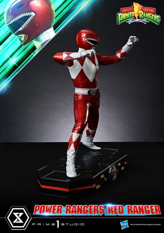 Mighty Morphin Power Rangers Premium Masterline Statue 1/4 Red Ranger 62 cm 11