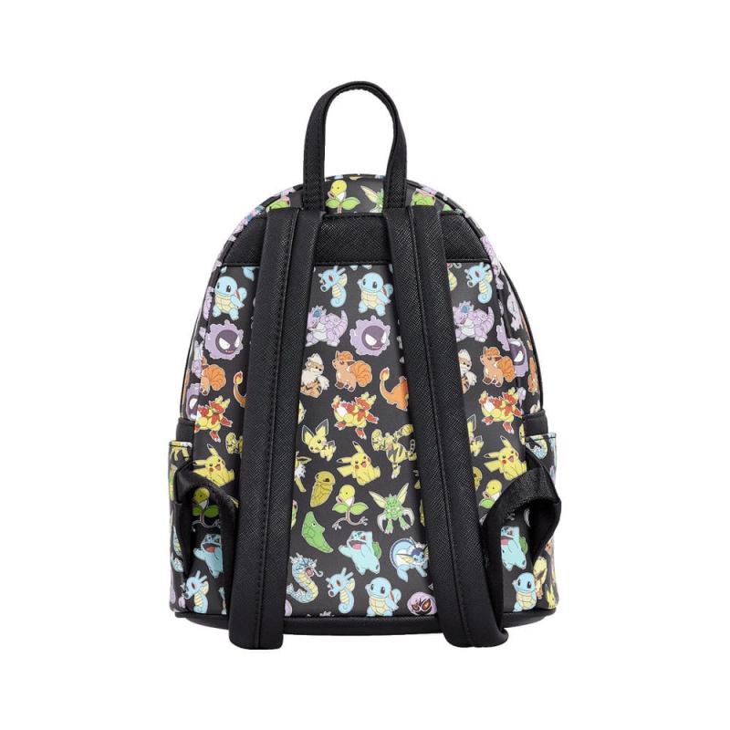 Pokemon by Loungefly Mini Backpack Multi Character All Over Print 2