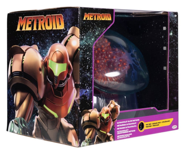 World of Nintendo Metroid Prime Actionfigure Metroid Ultraviolet Glow 15 cm 2
