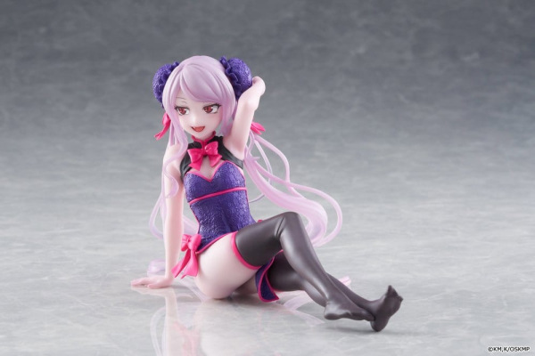 Overlord Desktop Cute PVC Statue Shalltear Chinese Dress Ver. 13 cm 3
