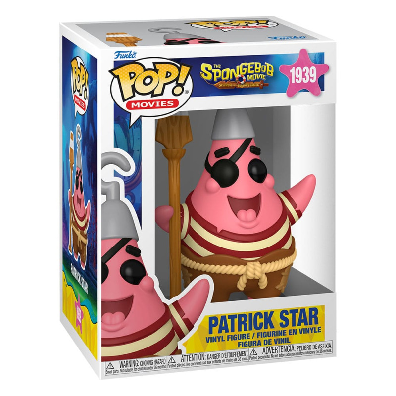 SpongeBob SquarePants POP! Vinyl Figure Patrick Star (Pirate) 9 cm 1