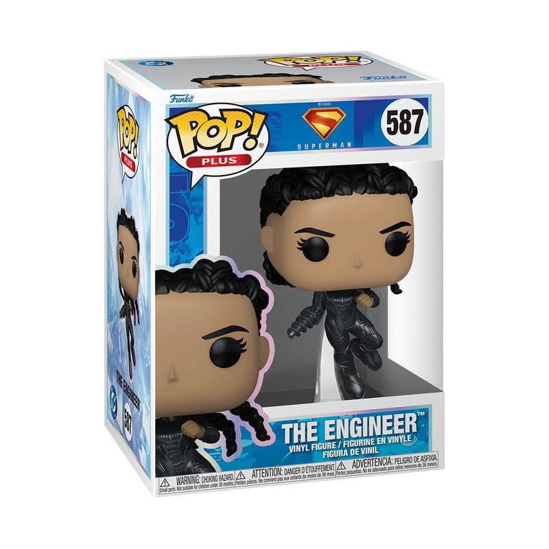 Superman (2025) POP! Plus Movies Vinyl Figures The Engineer (MT) 9 cm 1