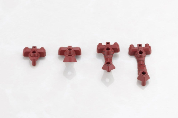 Kotobukiya M.S.G. Model Kit Accessory Set Mission Cloak Deep Red Ver. 4 cm 3
