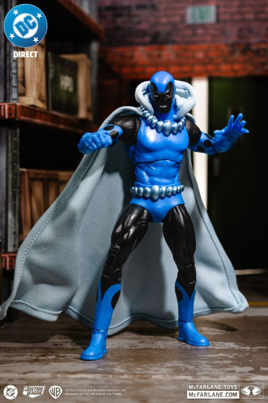 DC Direct Action Figure Obsidian (Infinity Inc #16) (Chase) (Gold Label) 18 cm 12