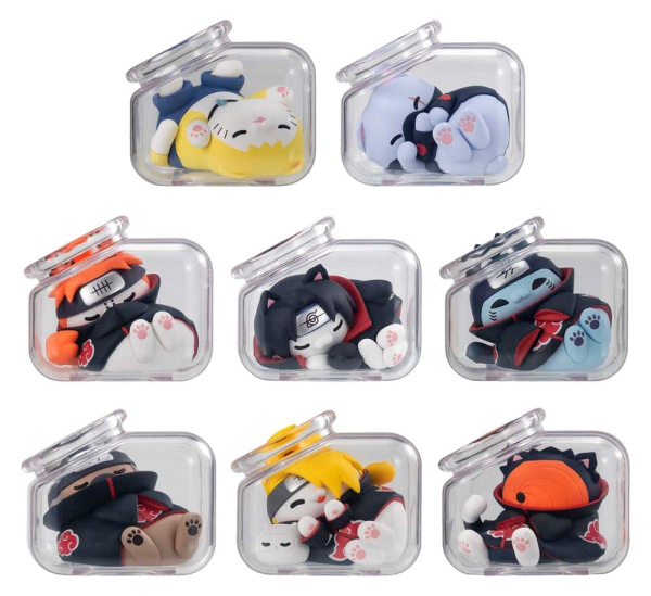 Naruto Shippuden Mega Cat Project Mini Figures Good Night Nyaruto! Gathering Akatsuki Edition Vol. 2