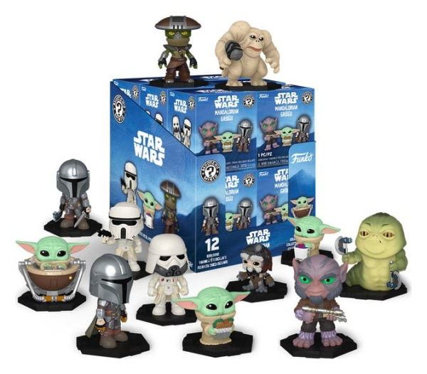 Star Wars Mystery Mini Figures 5 cm The Mandalorian and Grogu Series 2 Display (12) 1