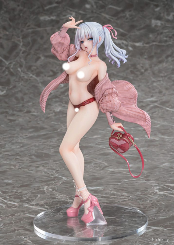 Original Character PVC Statue 1/6 Shion Passion Pink Illustration by Michiking 27 cm 12